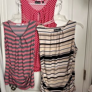 New York & Company / 7th Avenue by NYC Business Casual Dressy Tops (Set of 3)